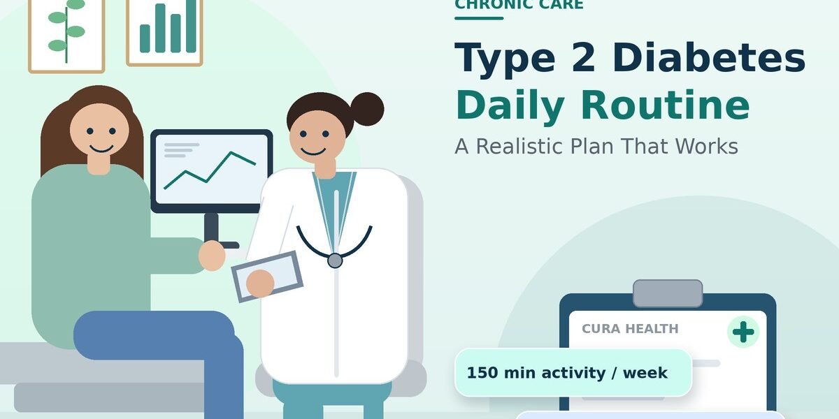 A Realistic Daily Routine for Managing Type 2 Diabetes
