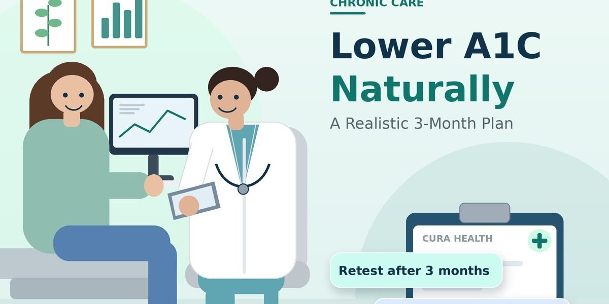 How to Lower A1C Naturally: A Realistic 3-Month Plan