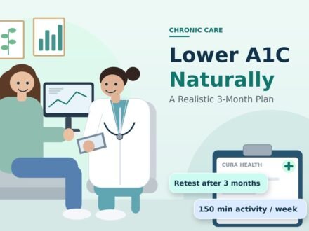 How to Lower A1C Naturally: A Realistic 3-Month Plan
