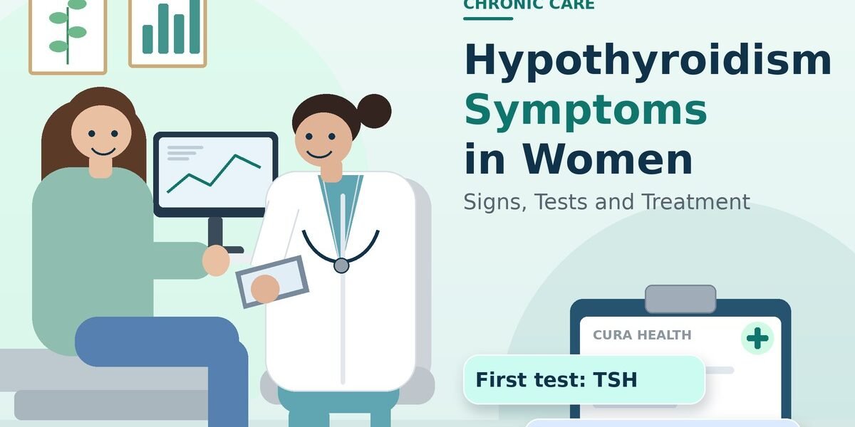 Hypothyroidism Symptoms in Women: Signs, Tests and Treatment