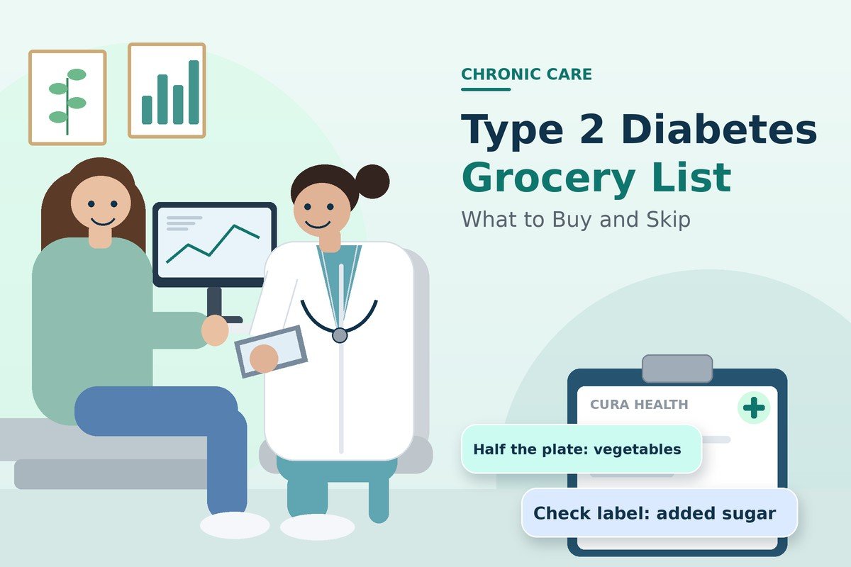 Type 2 Diabetes Grocery List: Foods That Help Control Blood Sugar